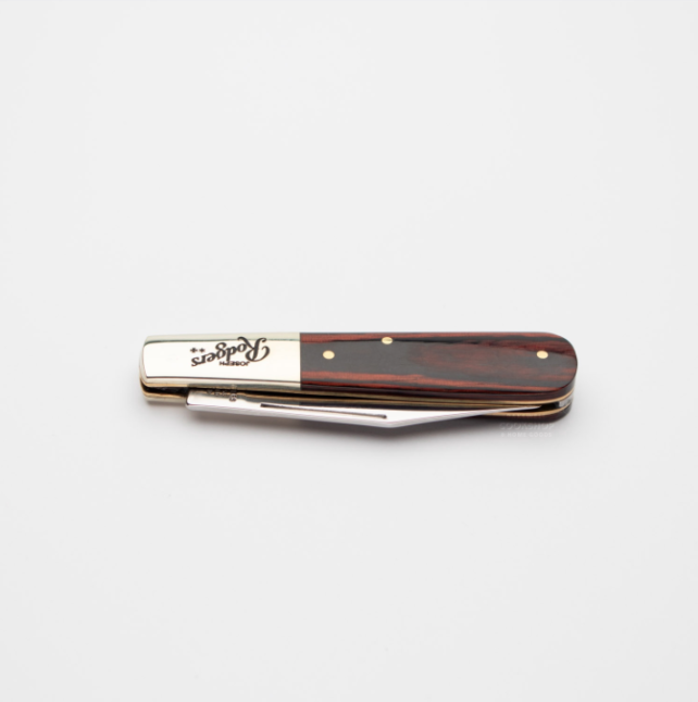 Joseph Rodgers Clip Point Barlow Pocket Knife with Laminated Rosewood Scales 55mm
