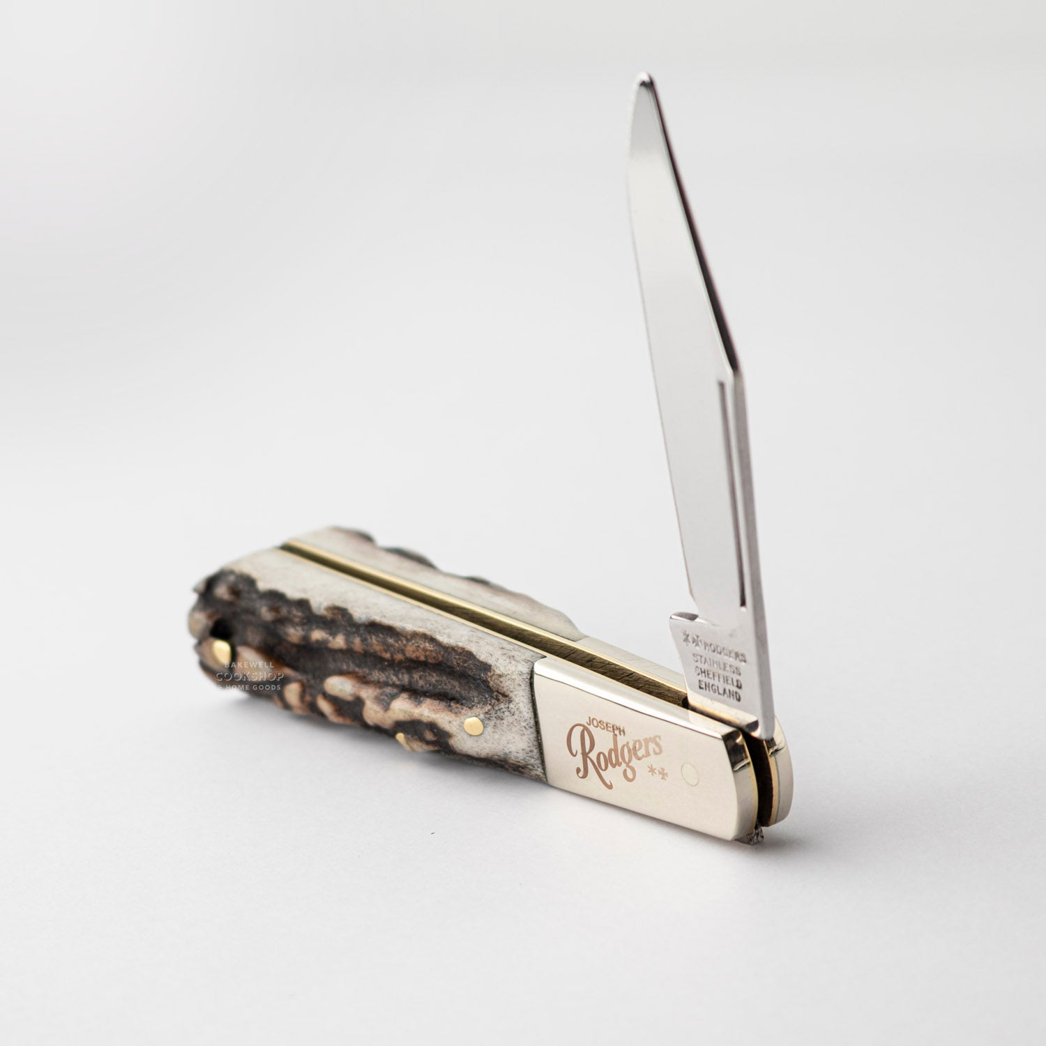 Joseph Rodgers Barlow Pocket Knife Stag Scales