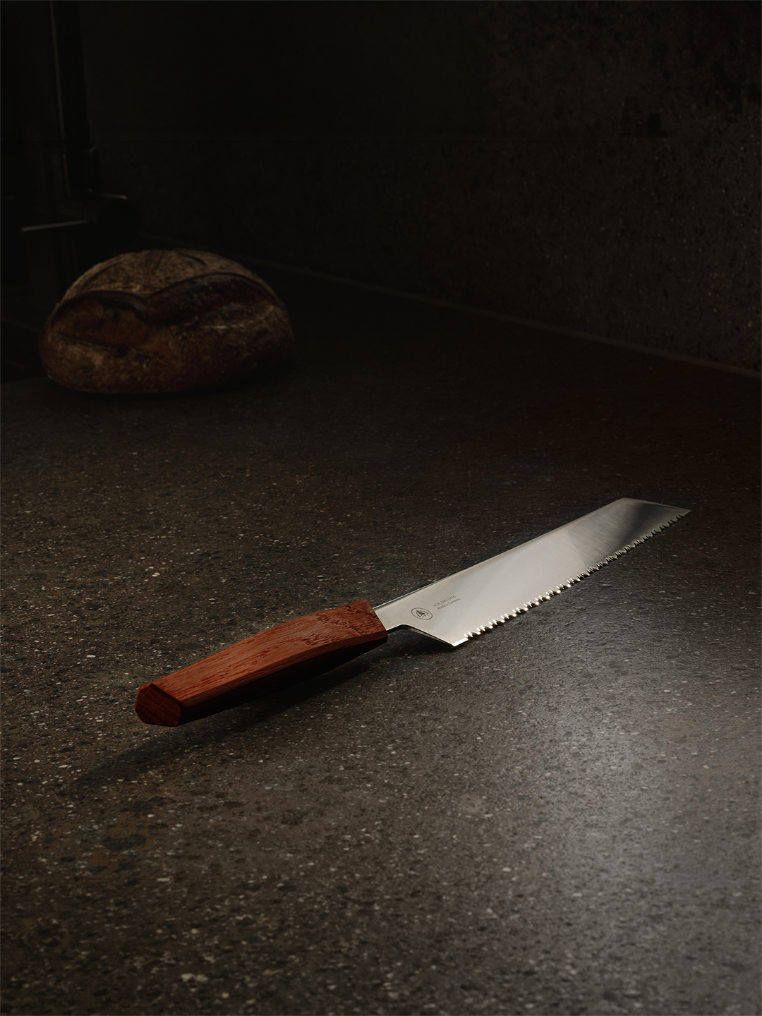 Horl Brotmesser Walnut Handle Bread Knife