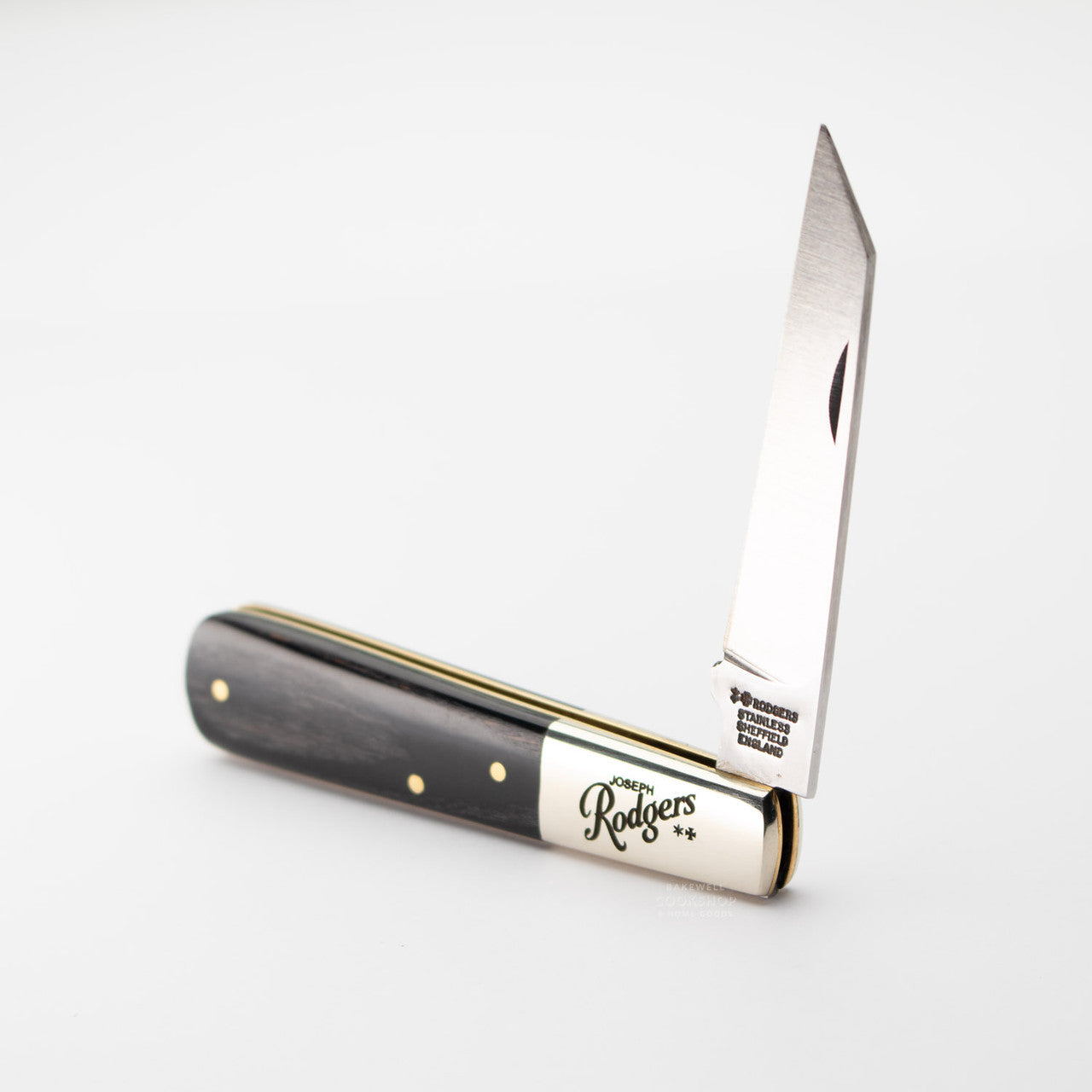 Joseph Rodgers Lambsfoot Barlow Pocket Knife with Laminated Blackwood Scales 60mm