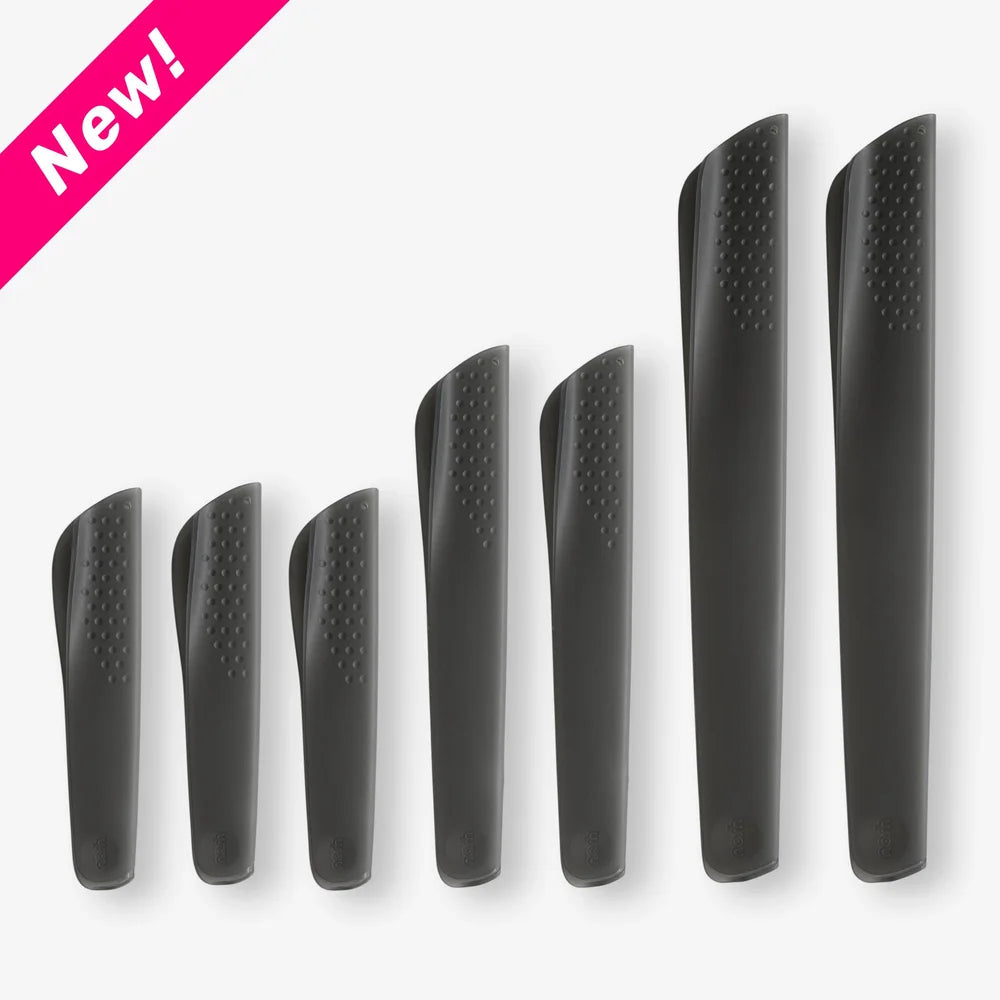 Nosh Universal Knife Guards - 7 Piece Set Tranlucent Grey