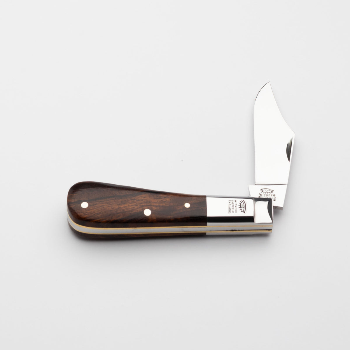 Taylors Eye Witness Premier Collection - Single Blade Desert Ironwood Plain Back
