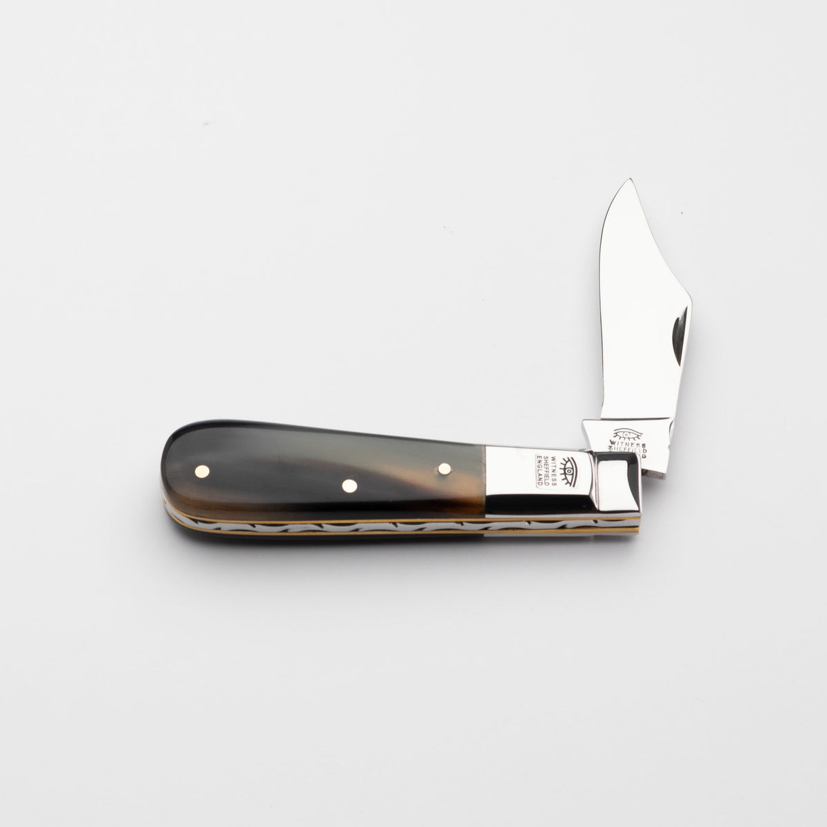 Taylors Eye Witness Premier Collection - Single Blade Ox horn Worked Back