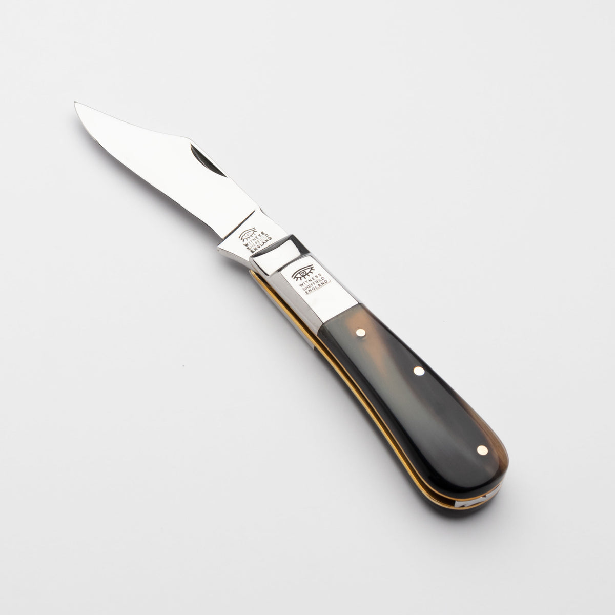 Taylors Eye Witness Premier Collection - Single Blade Ox horn Worked Back