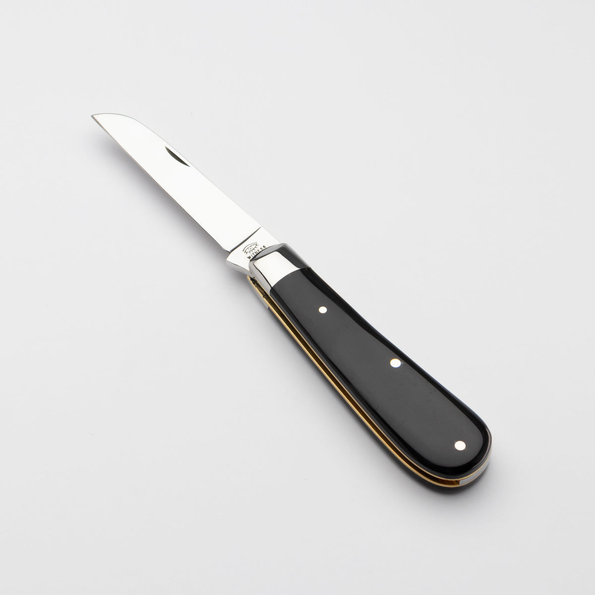 Taylors Eye Witness Premier Collection - Single Blade Lambfoot Blade Buffalo Scales Plain Back Spring
