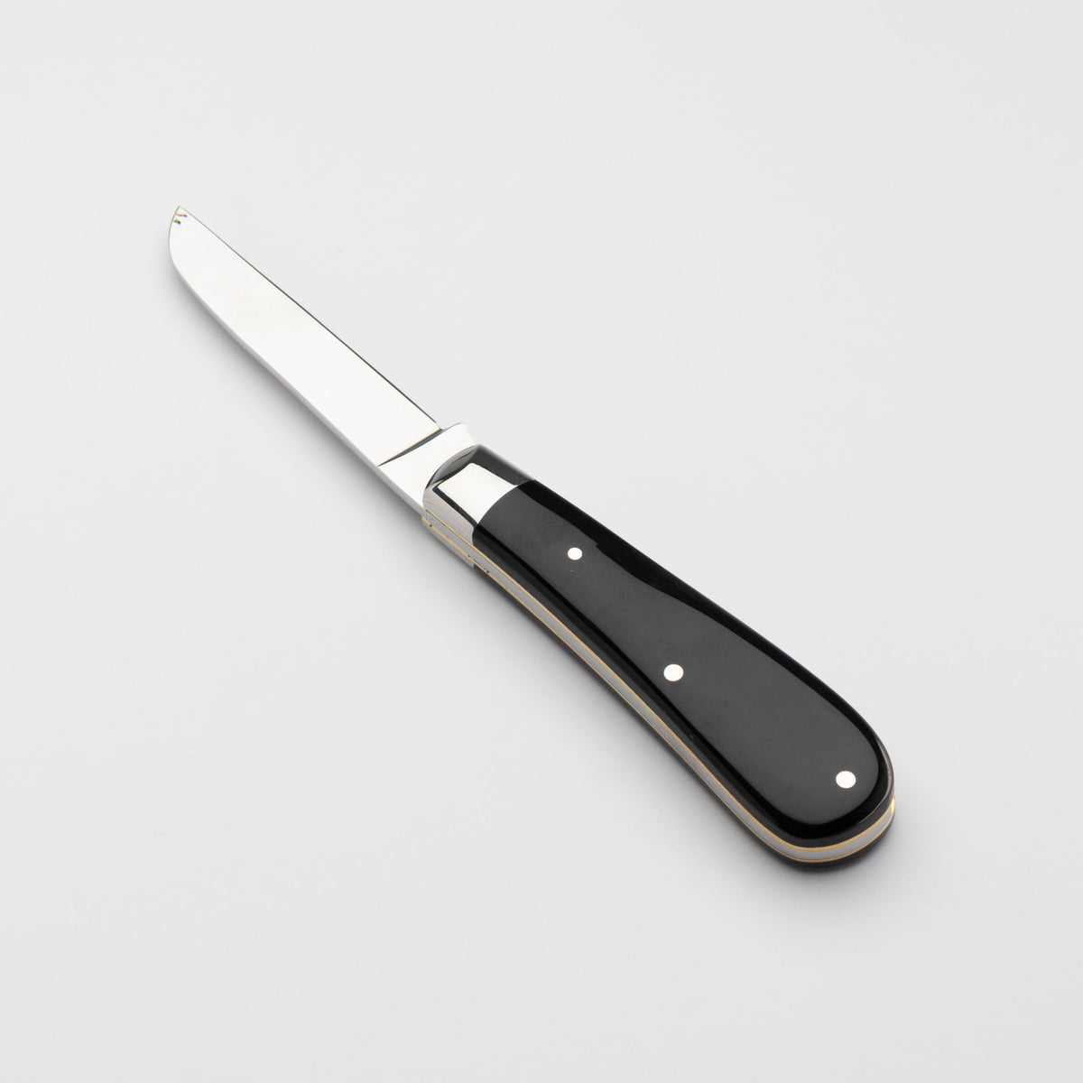Taylors Eye Witness Premier Collection - Single Blade Lambfoot Blade Buffalo Scales Plain Back Spring