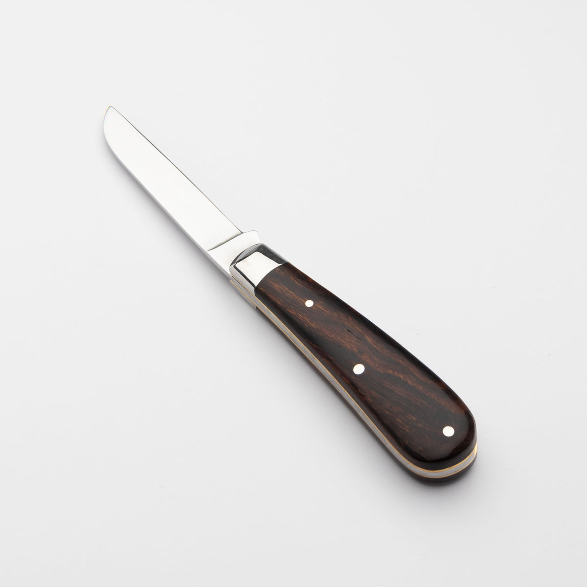 Taylors Eye Witness Premier Collection - Single Blade Lambfoot Blade Ironwood Scales Plain Back Spring