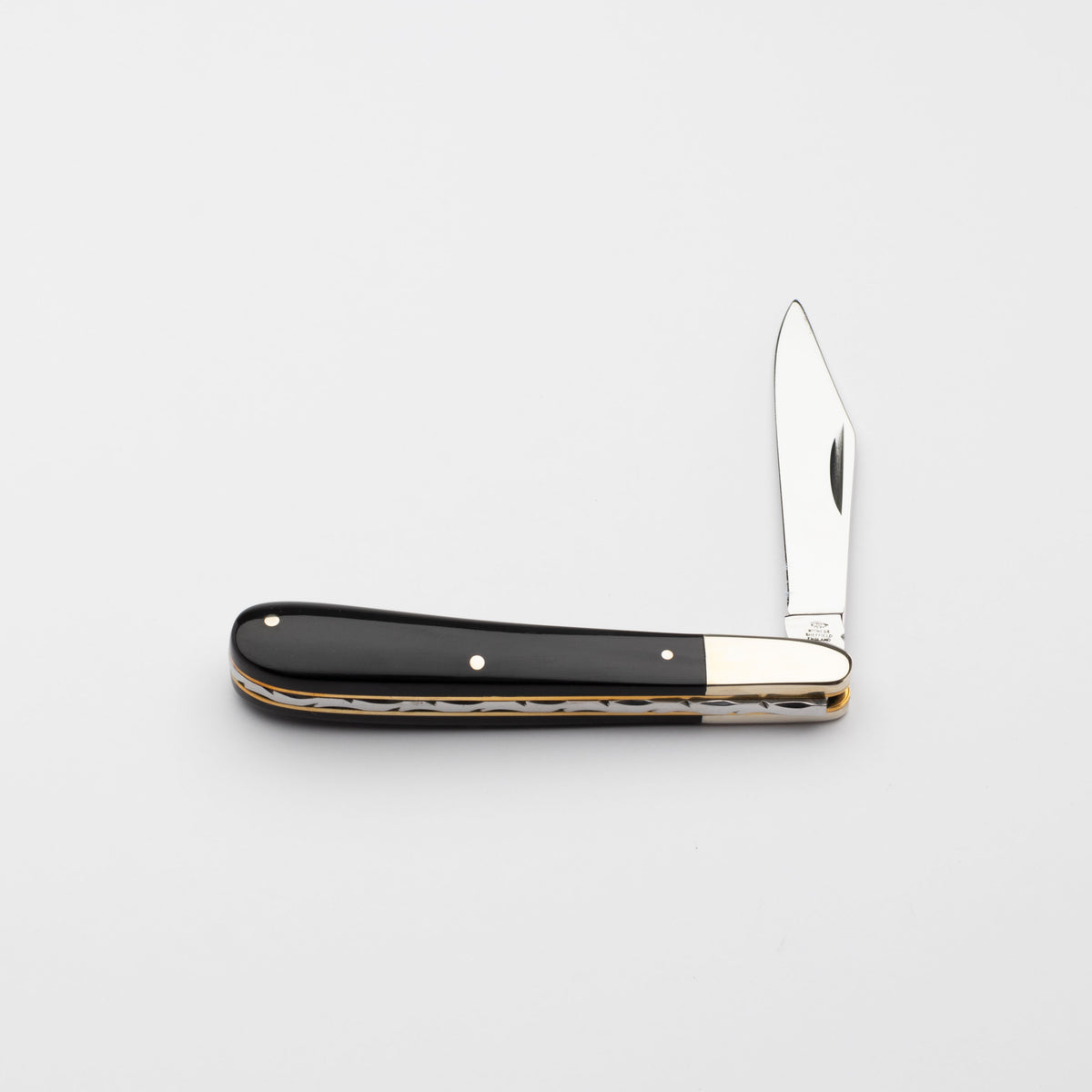 Premier Collection - Single Blade Gentlemans Clip Point Buffalo Scales Worked Back