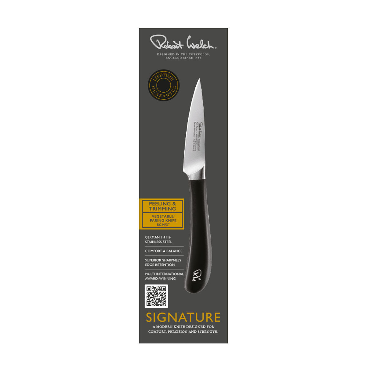 Robert Welch Signature 8cm Vegetable Paring Knife