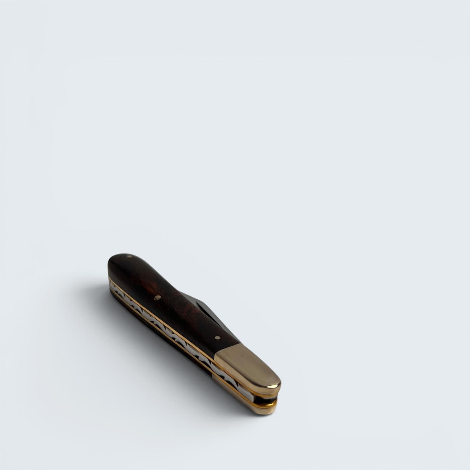 Taylors Eye Witness Premier Collection - Single Blade Gentlemans Clip Point Ironwood Scales