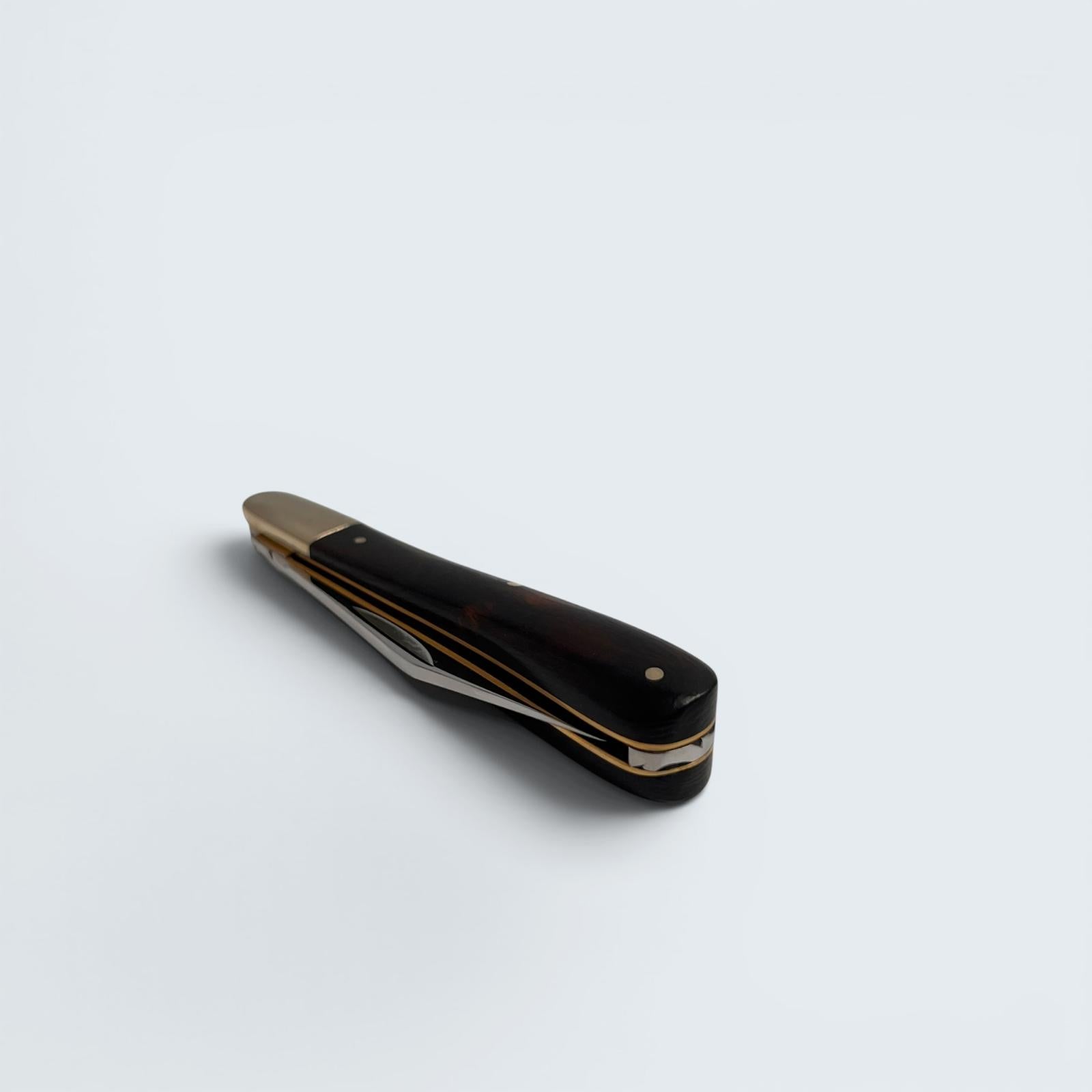 Taylors Eye Witness Premier Collection - Single Blade Gentlemans Clip Point Ironwood Scales