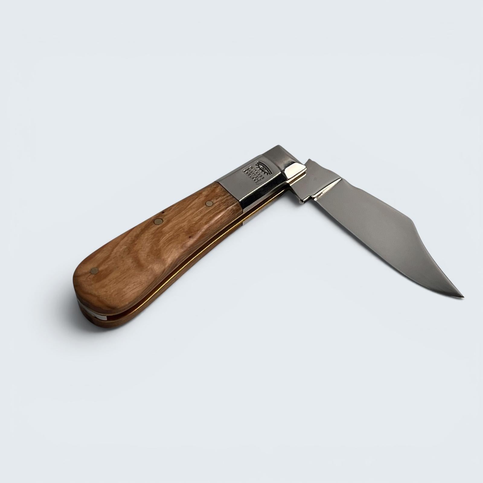Taylors Eye Witness Premier Collection - Single Blade Barlow Pocket Knife Olivewood Scales