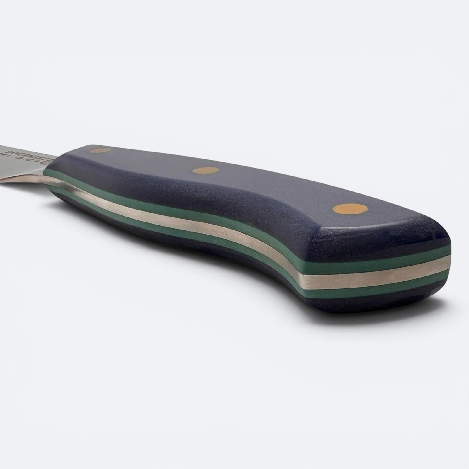 Savernake 26cm Carving Knife - Blue with Turquoise Liner