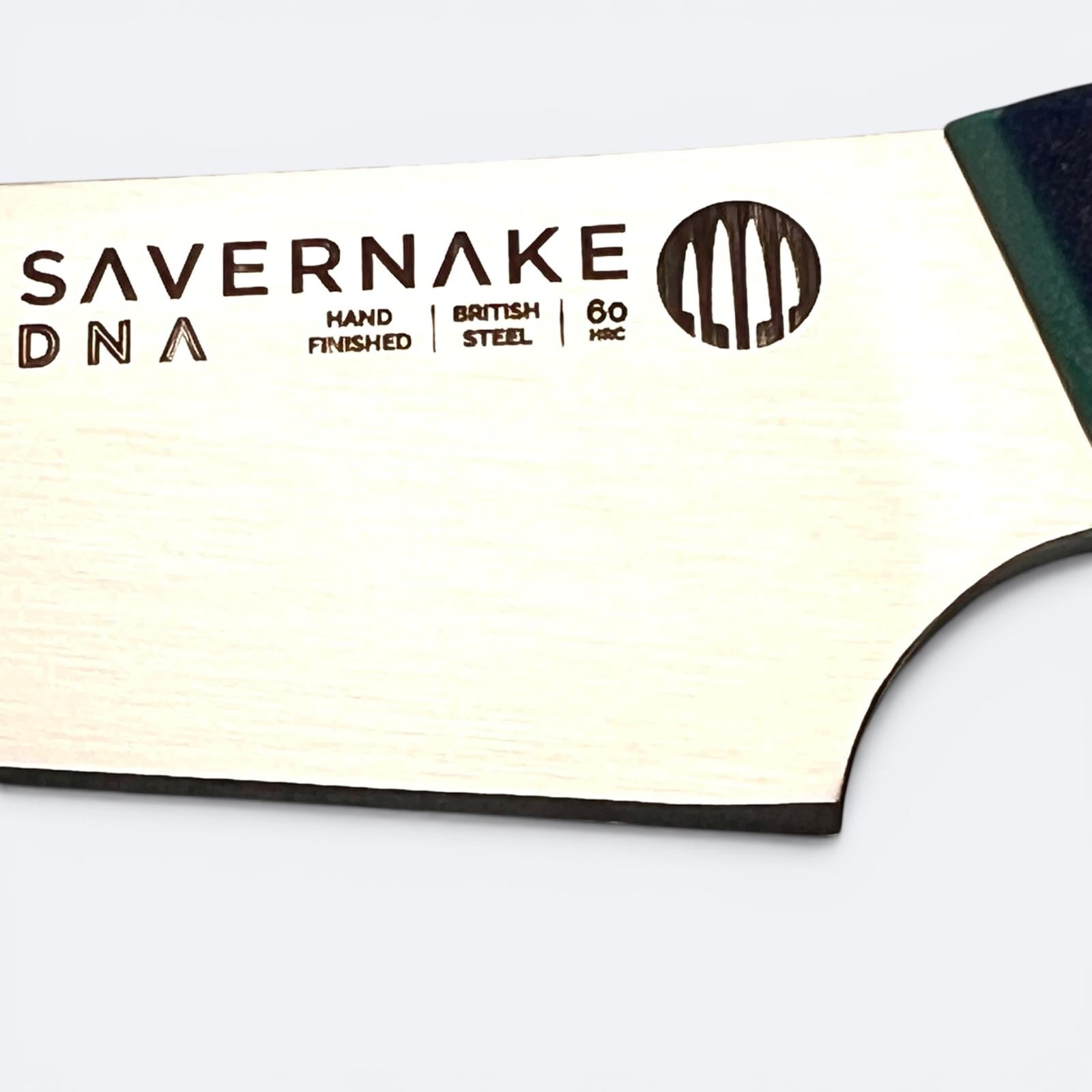 Savernake 26cm Carving Knife - Blue with Turquoise Liner
