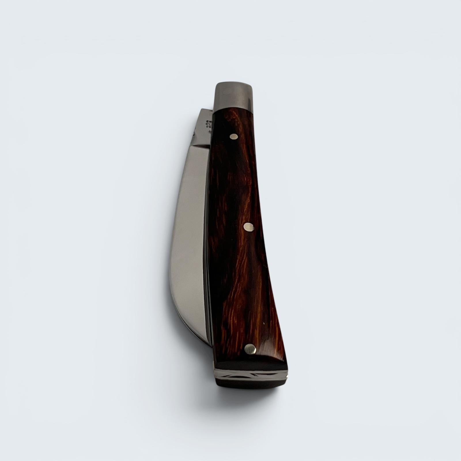 Taylors Eye Witness Premier Collection Peach Pruner Ironwood Scales Worked Back