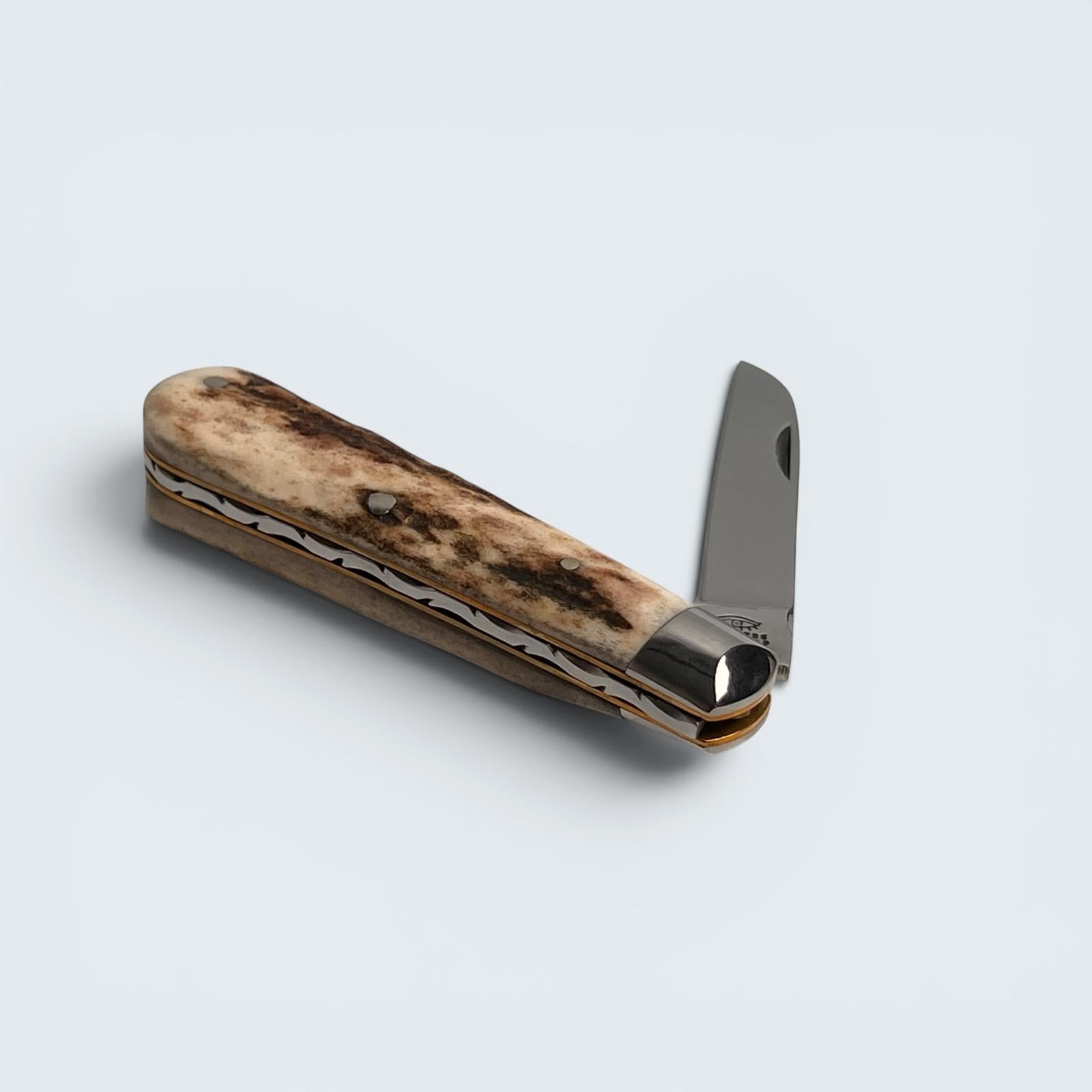 Taylors Eye Witness Premier Collection - Single Blade Lambfoot Stag Scales Worked Back